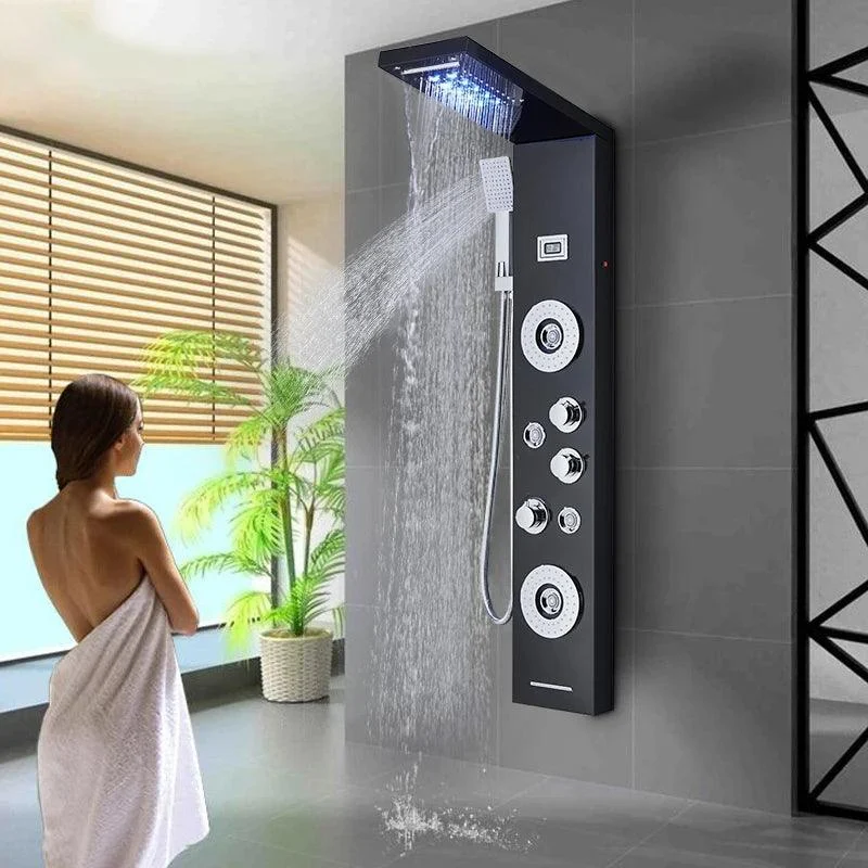 Waterfall Shower Tap Set Massage Spa Jets Bathroom Shower Column -Bathlova