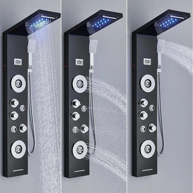 Waterfall Shower Tap Set Massage Spa Jets Bathroom Shower Column -Bathlova