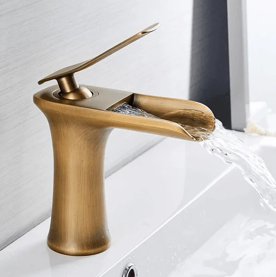 Waterfall Single Handle Basin Tap -Bathlova