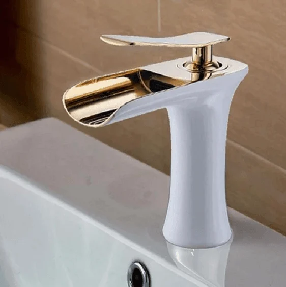 Waterfall Single Handle Basin Tap -Bathlova