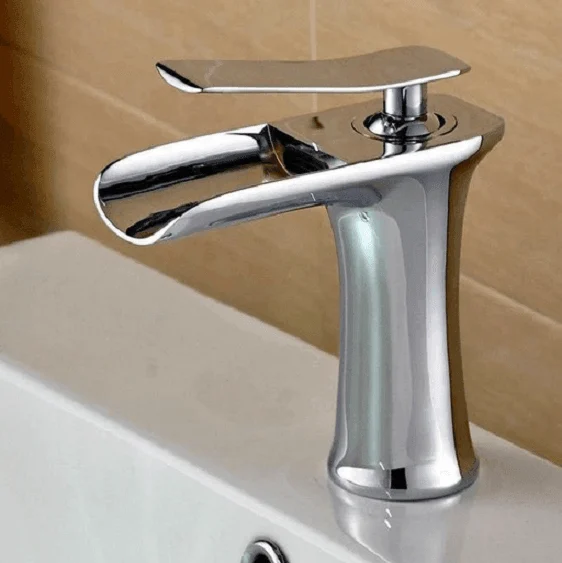 Waterfall Single Handle Basin Tap -Bathlova