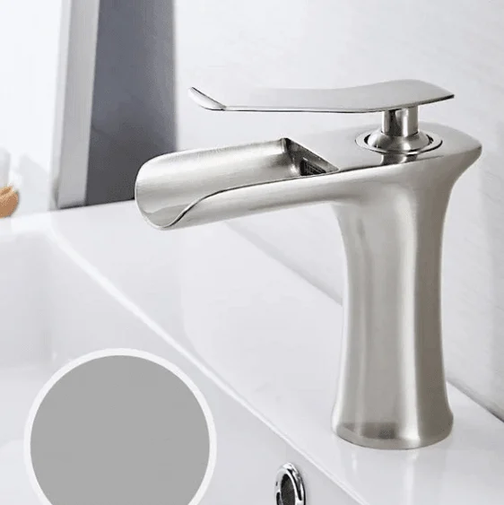 Waterfall Single Handle Basin Tap -Bathlova