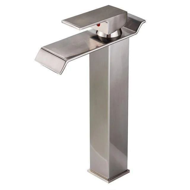 Waterfall Type Deck Mount Single Handle Basin Sink Tap -Bathlova