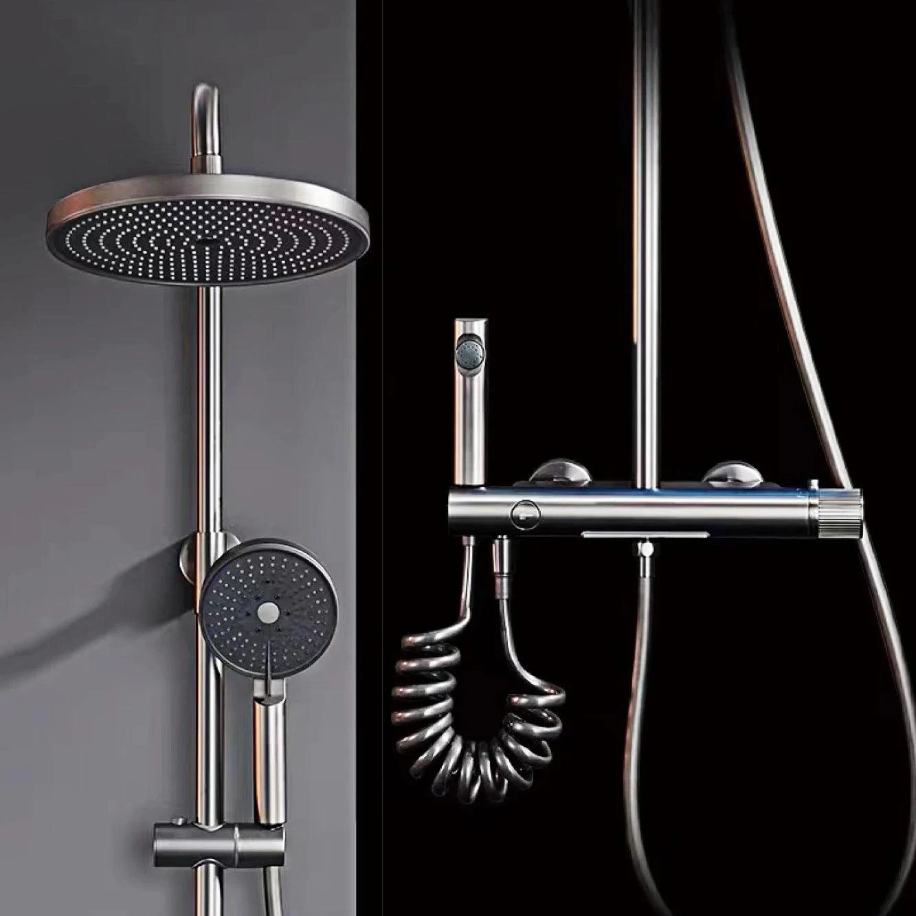 Waterfall Type Water Outlet Four Function Shower Shower System -Bathlova