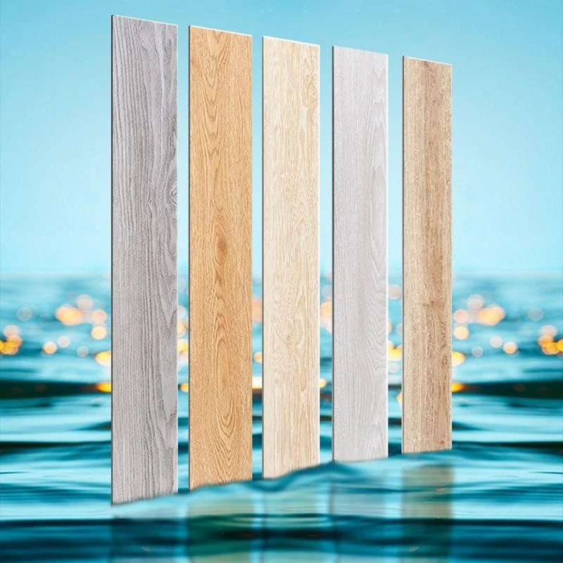 Waterproof PVC Flooring Peel and Stick Fire Resistant Rectangle PVC Flooring -Bathlova