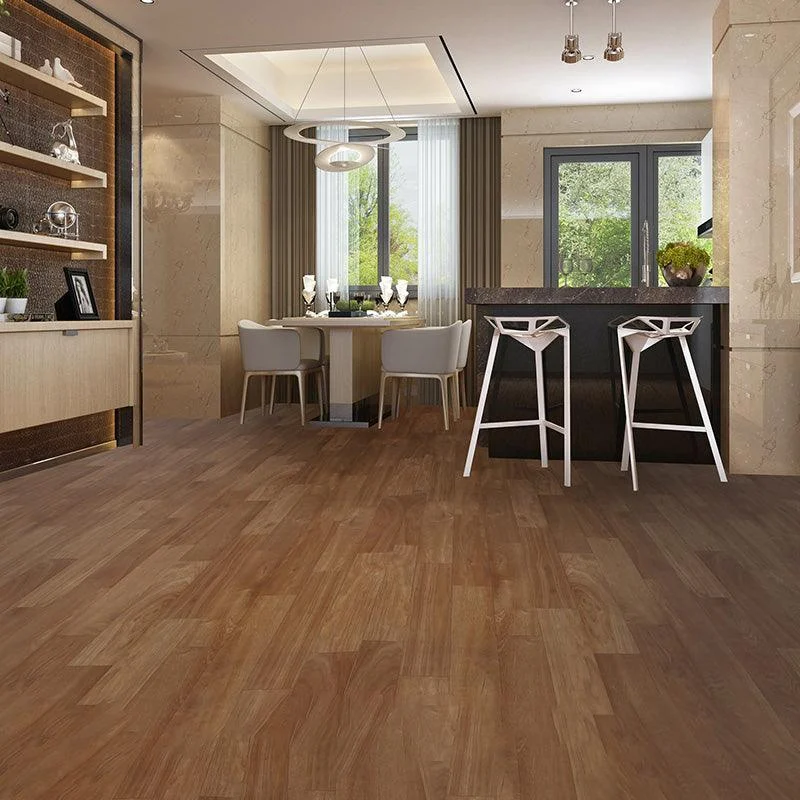 Waterproof PVC Flooring Wooden Effect Peel and Stick PVC Flooring -Bathlova