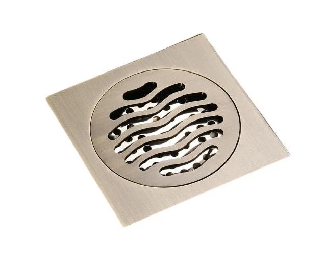 Wave Style Bathroom Shower Floor Drain -Bathlova