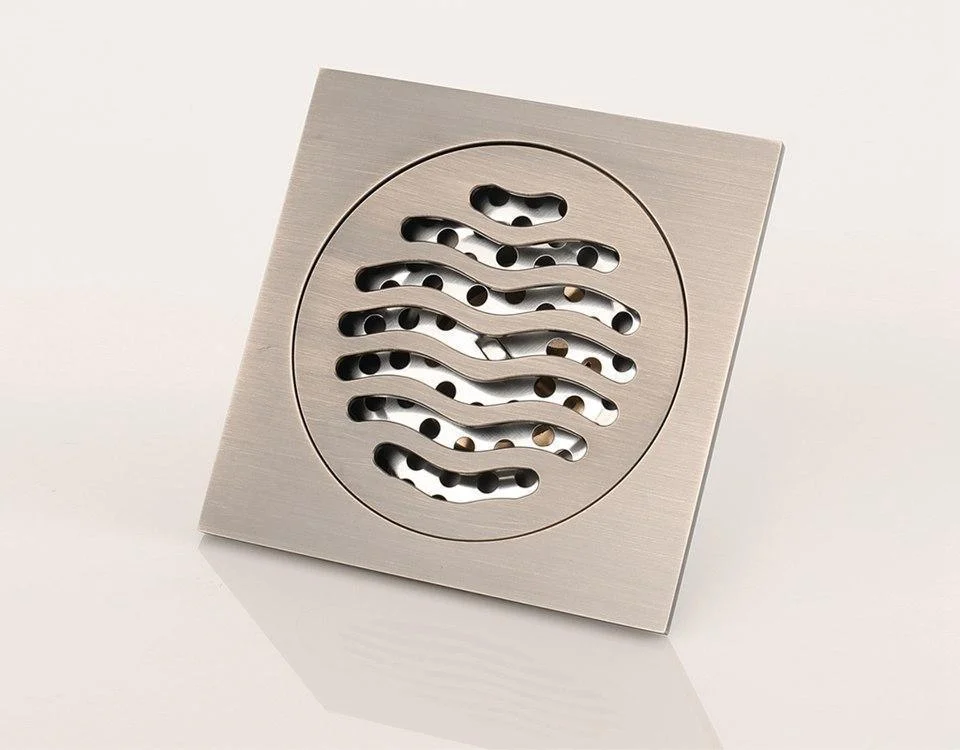 Wave Style Bathroom Shower Floor Drain -Bathlova