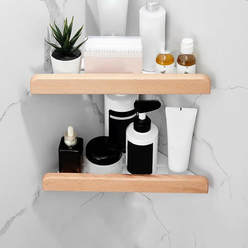 White 7-piece Bathroom Accessory Set Wood and Metal Bathroom Set -Bathlova