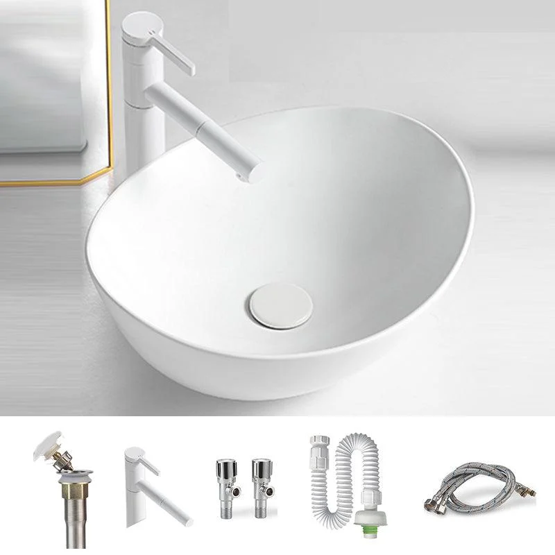 White Trough Bathroom Sink Modern Porcelain Trough Bathroom Sink -Bathlova