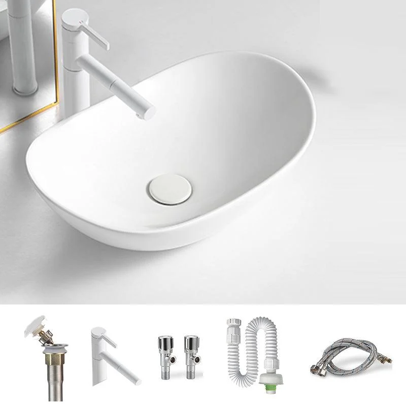 White Trough Bathroom Sink Modern Porcelain Trough Bathroom Sink -Bathlova