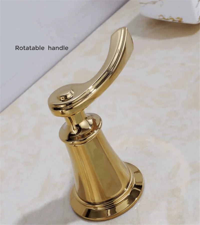 Widespread Bathroom Sink Tap with 3 Holes -Bathlova