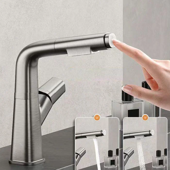 Widespread Sink Tap Modern Tap with Single Knob Handle -Bathlova