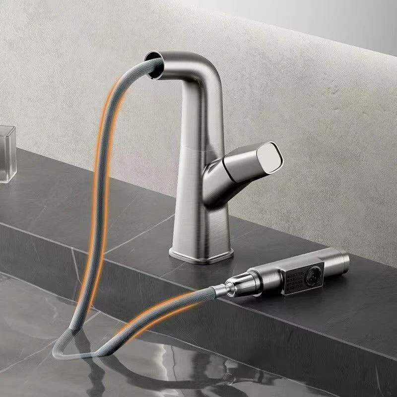 Widespread Sink Tap Modern Tap with Single Knob Handle -Bathlova