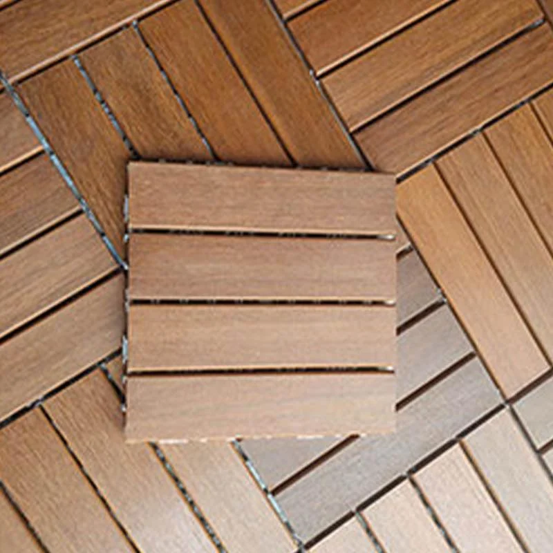 Wood Patio Flooring Tiles Interlocking Waterproof Patio Flooring Tiles -Bathlova