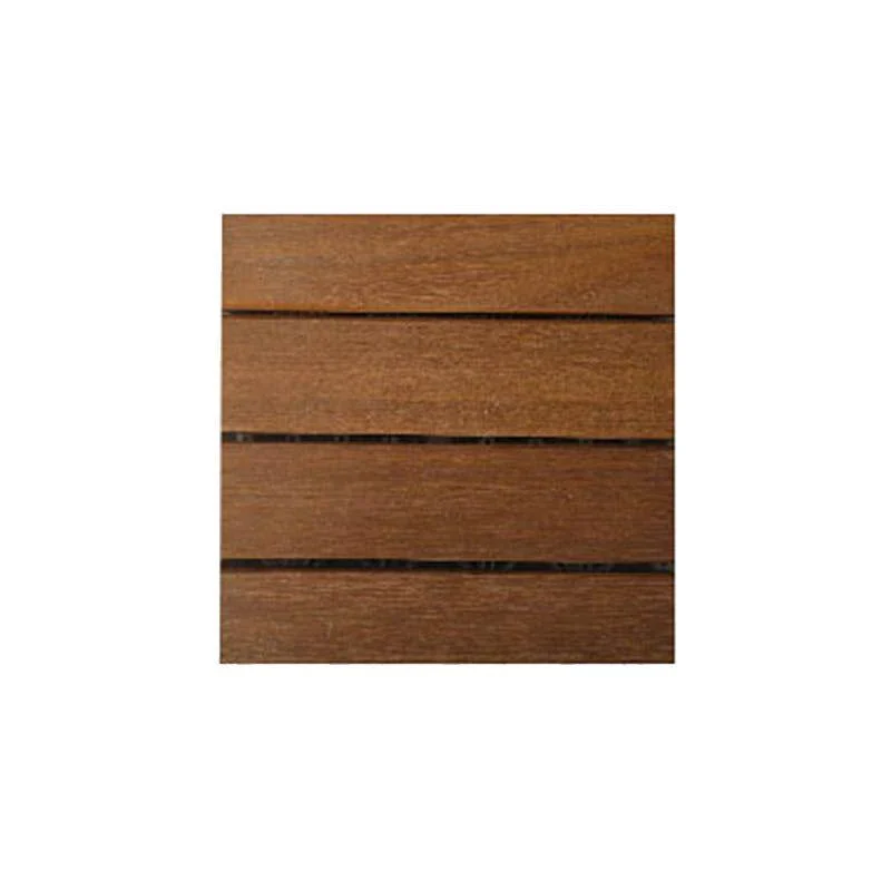 Wood Patio Flooring Tiles Interlocking Waterproof Patio Flooring Tiles -Bathlova