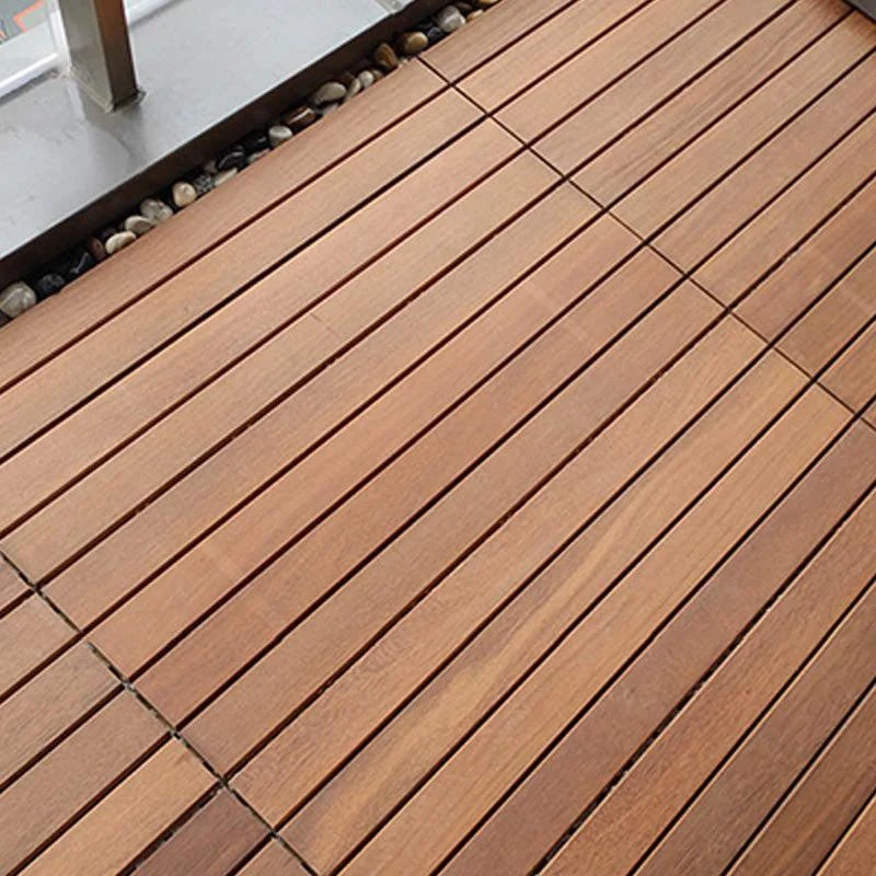 Wood Patio Flooring Tiles Interlocking Waterproof Patio Flooring Tiles -Bathlova