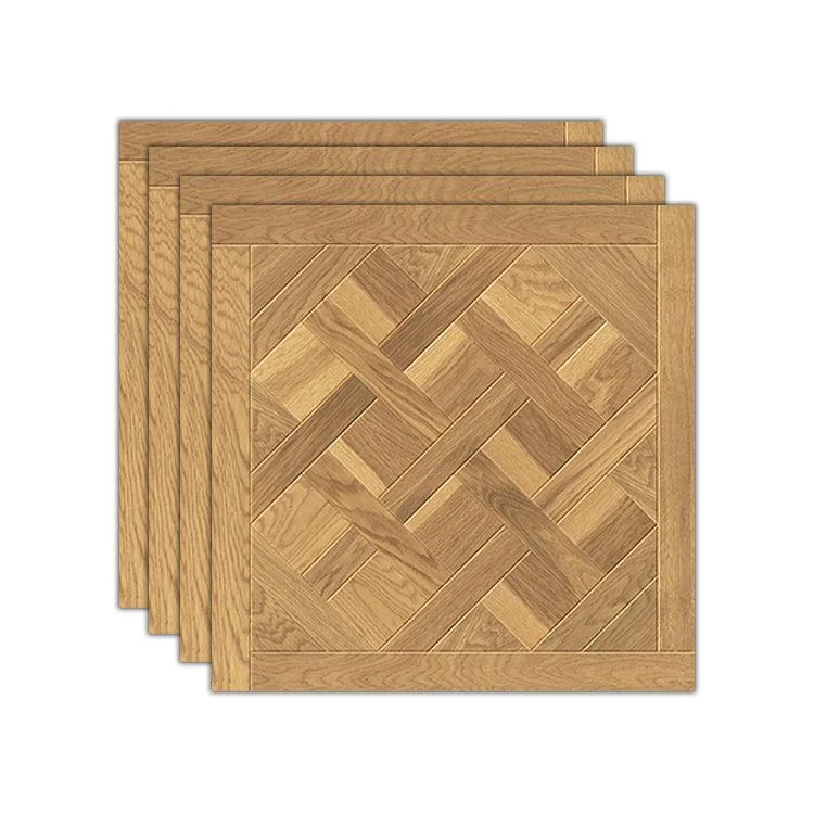 Wooden Geometry Floor and Wall Tile Modern Wood Texture Square Tile -Bathlova