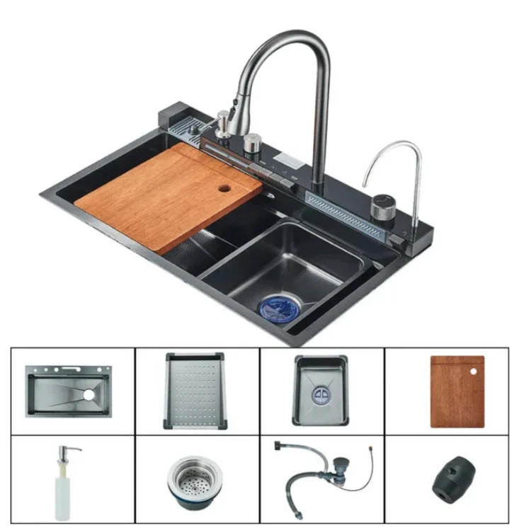 Stainless Steel Nano Kitchen Sink (1)