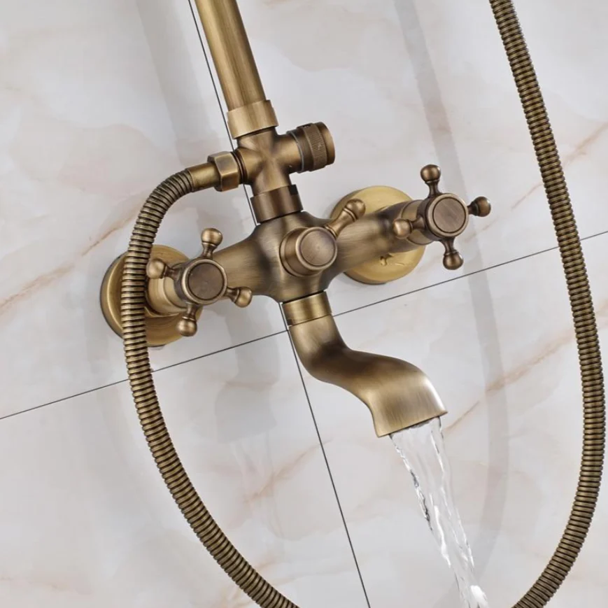 Brass Antique Wall Mount Shower 10.webp